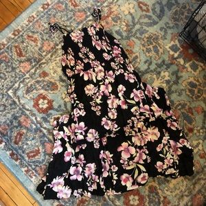 FREE PEOPLE FLORAL MAXI DRESS